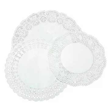 Tortacsipke kerek eldobható papír 360mm 100 darabos