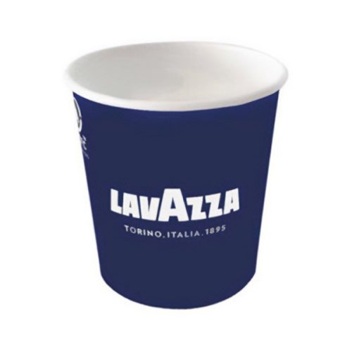 Pohár eldobható papír LAVAZZA Triman 2,5dl 50 darabos
