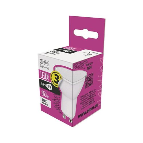LED izzó EMOS GU10 3W természetes fény 4000K