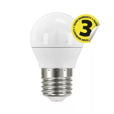 LED izzó EMOS E27 kisgömb 4,2W természetes fény 4000K