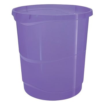   Papírkosár ESSELTE Colour Breeze 14 liter áttettsző levendula