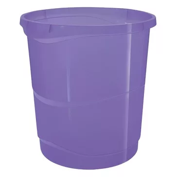   Papírkosár ESSELTE Colour Breeze 14 liter áttettsző levendula