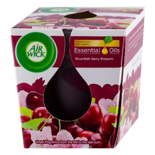 Illatgyertya AIR WICK erdei gyümölcs virág 105 g