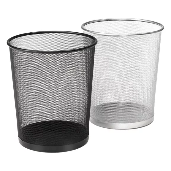 Papírkosár fémhálós OPTIMA ezüst 20L Papírkosár fémhálós OPTIMA ezüst 20L
