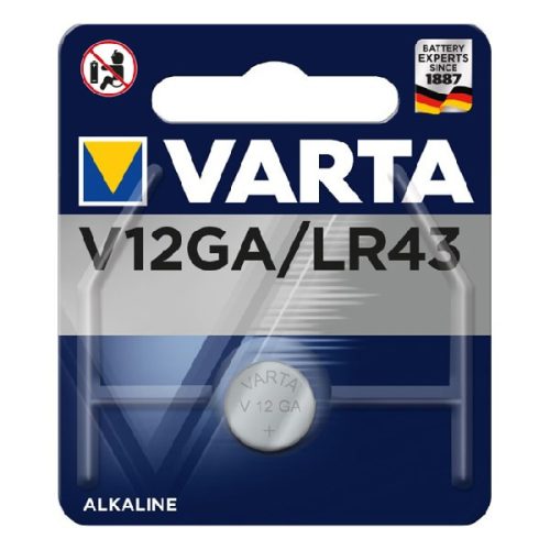 Elem gomb VARTA V12GA
