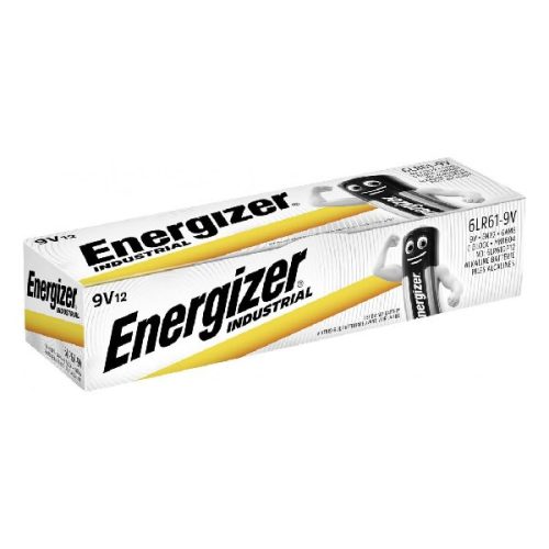 Elem ENERGIZER "AlkalinePowerIndustrial" 9V 12 darabos