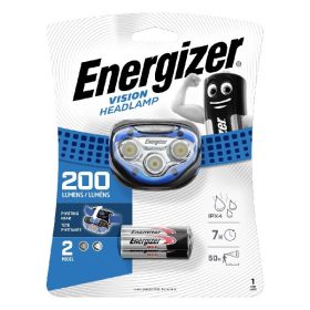   Fejlámpa ENERGIZER LED "HeadlightVision" 2LED + 3xAAA