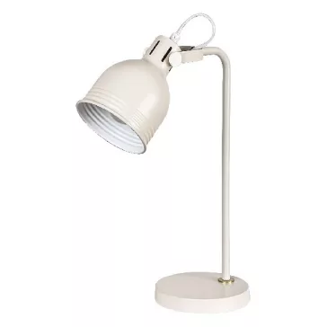   Asztali lámpa RÁBALUX Flint halogén E14 1xmax25W fém bézs