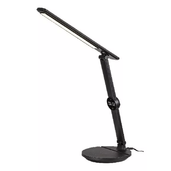 Asztali lámpa RÁBALUX Isak LED 9W műanyag fekete Asztali lámpa RÁBALUX Isak LED 9W műanyag fekete