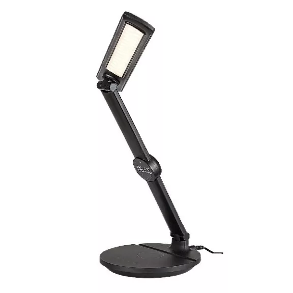 Asztali lámpa RÁBALUX Isak LED 9W műanyag fekete Asztali lámpa RÁBALUX Isak LED 9W műanyag fekete