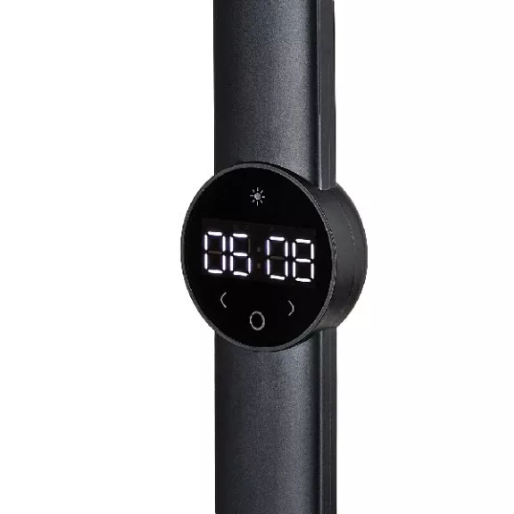 Asztali lámpa RÁBALUX Isak LED 9W műanyag fekete Asztali lámpa RÁBALUX Isak LED 9W műanyag fekete