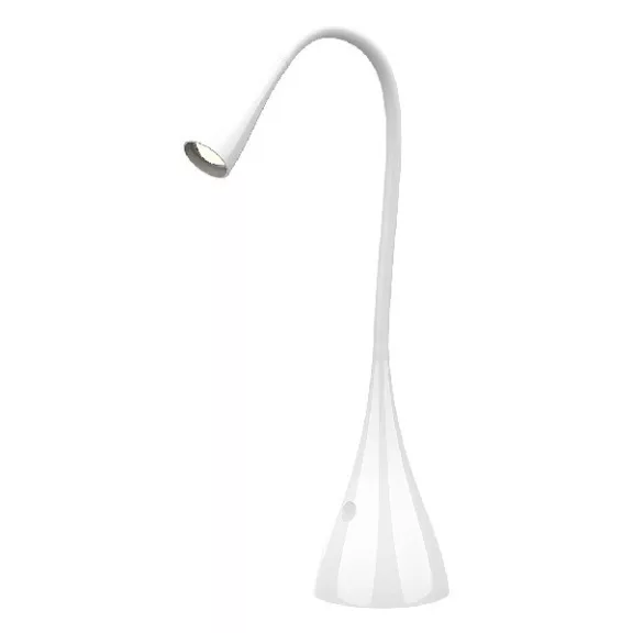 Asztali lámpa RÁBALUX Jeff2 LED 4W műanyag fehér Asztali lámpa RÁBALUX Jeff2 LED 4W műanyag fehér