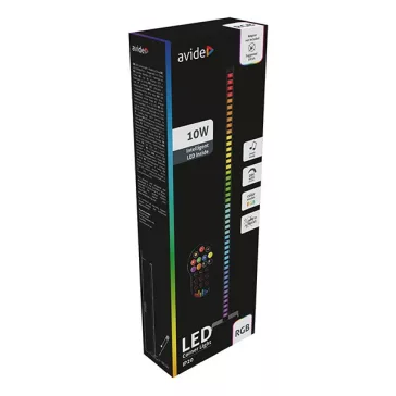   Saroklámpa AVIDE Led digitális RGB zene szenzorral IR távirányítóval