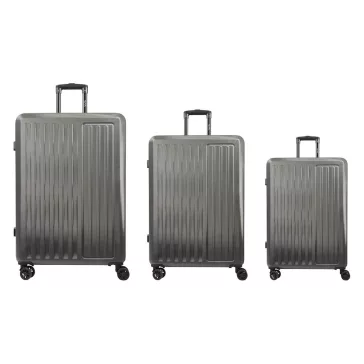 Utazótáska szett PIERRE CARDIN 3db szürke