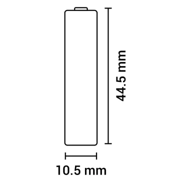 Akkumulátor mikro AGFAPHOTO AAA 4x900 mAh