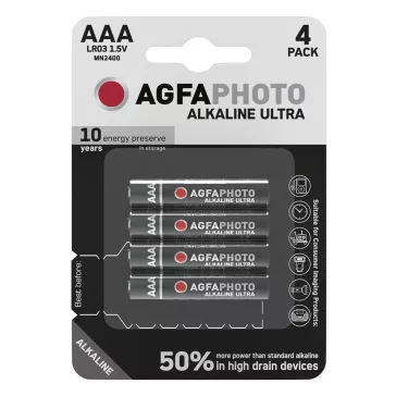 Elem mikro AGFAPHOTO Ultra AAA 4 darabos