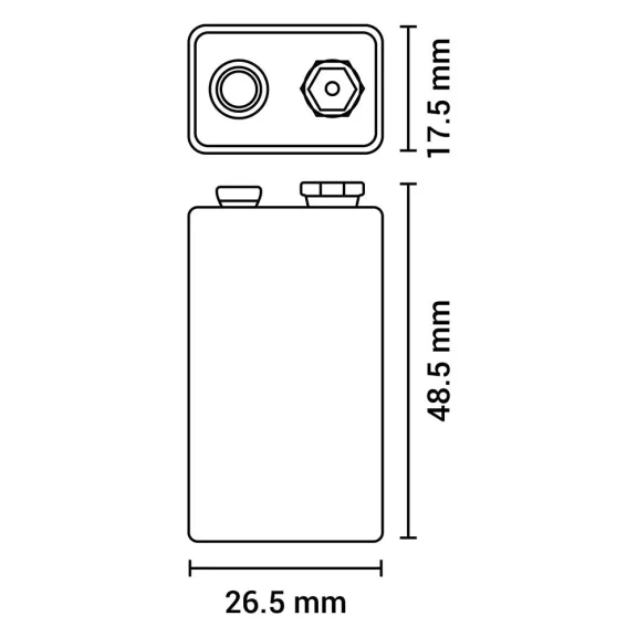 Elem AGFAPHOTO 9V 1 darabos