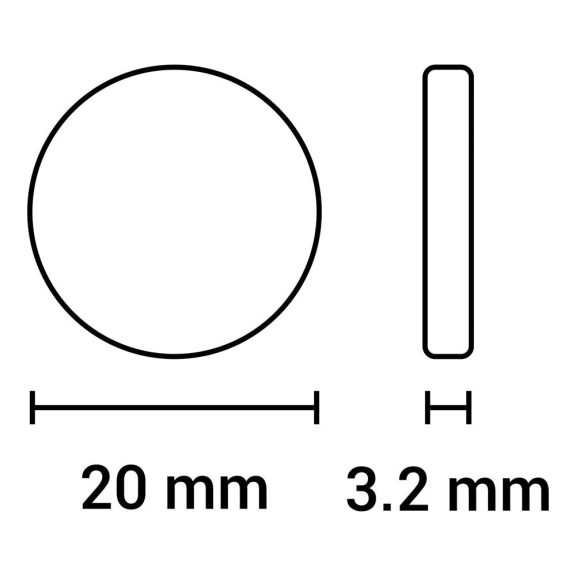 Gombelem AGFAPHOTO Lithium CR2032 1 darabos