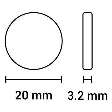 Gombelem AGFAPHOTO Lithium CR2032 5 darabos