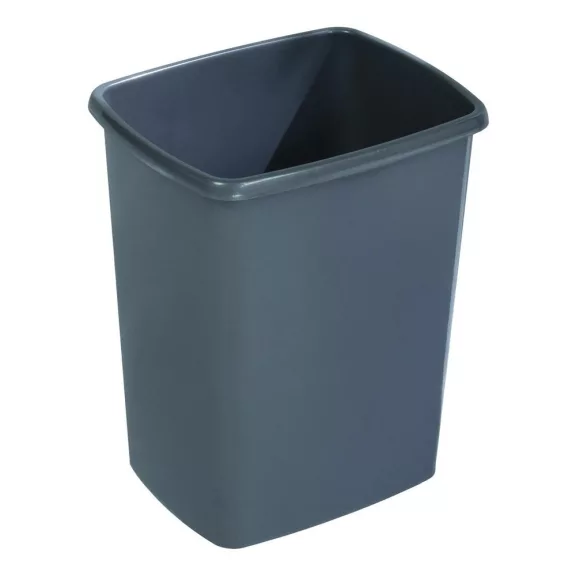 Szemetes billenő fedeles MAUL 24L fekete Szemetes billenő fedeles MAUL 24L fekete