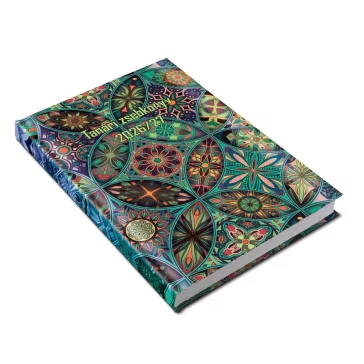   Tanári zsebkönyv REALSYSTEM papírborító A/5 heti mozaik 2026-2027