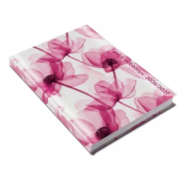   Tanítói zsebkönyv REALSYSTEM papírborító A/5 heti szirmok 2026-2027