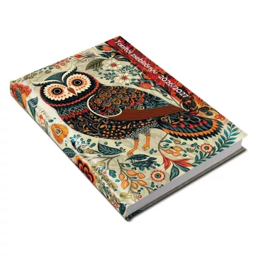   Tanítói zsebkönyv REALSYSTEM papírborító A/5 heti bagoly 2026-2027