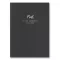 Tanári zsebkönyv TOPTIMER Prof PVC műbőrborító A/5 heti 145x205 mm Antracit 2026-2027