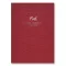 Tanári zsebkönyv TOPTIMER Prof PU műbőrborító A/5 heti 145x205 mm Vörös  2026-2027