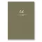 Tanári zsebkönyv TOPTIMER Prof PVC műbőrborító A/5 heti 145x205 mm Oliva zöld 2026-2027