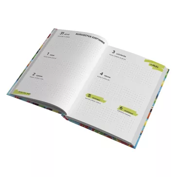   Diák zsebkönyv TOPTIMER papírborító B/6 heti 120x170mm Summer 2026-2027