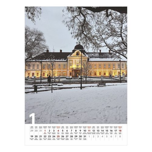 Falinaptár TOPTIMER T093 310x420mm álló Magyarországot járva 2026.