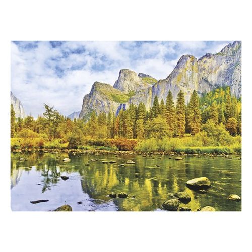 Falinaptár TOPTIMER T093 420x310mm fekvő Varázslatos tájakon 2026.