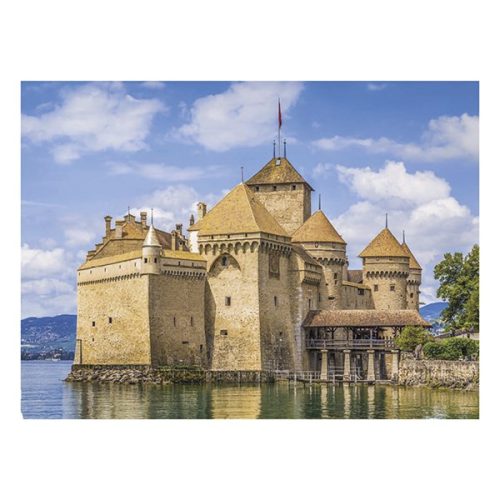 Falinaptár TOPTIMER T093 420x310mm fekvő Várak és kastélyok 2026.