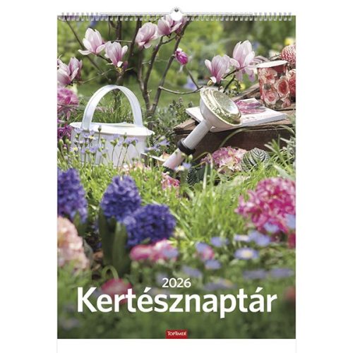 Falinaptár TOPTIMER T093 310x420mm álló Kertésznaptár 2026.