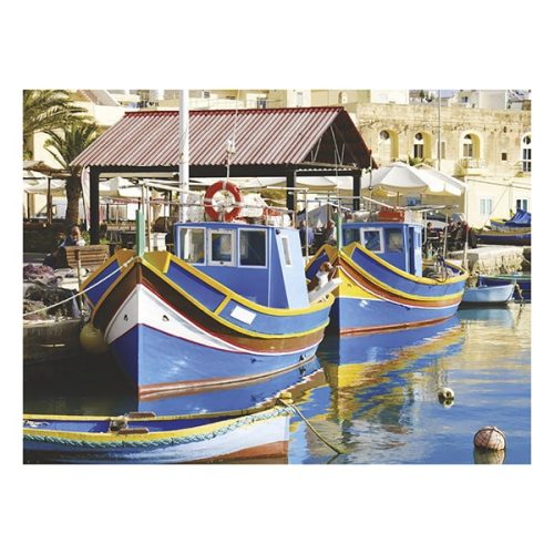 Falinaptár TOPTIMER T093 420x310mm fekvő Mediterrán 2026.