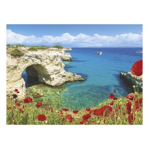 Falinaptár TOPTIMER T093 420x310mm fekvő Beach 2026.