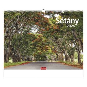 Falinaptár TOPTIMER T093 420x310mm fekvő Sétány 2026.