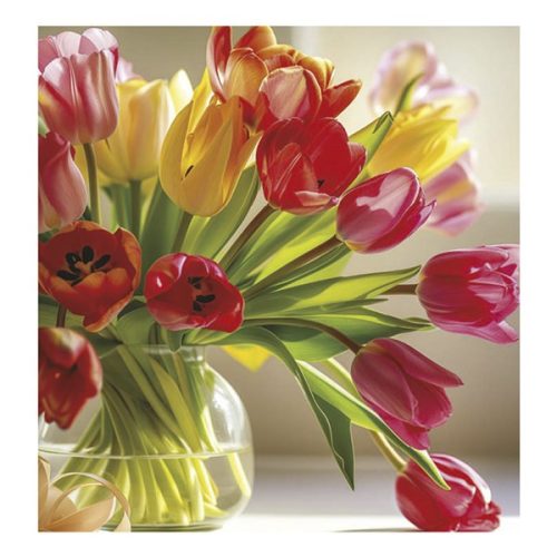 Falinaptár TOPTIMER T094 220x330mm álló Virágcsokrok 2026.