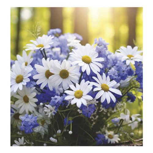 Falinaptár TOPTIMER T094 220x330mm álló Virágcsokrok 2026.