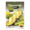 Falinaptár TOPTIMER T094 220x330mm álló Desszertek 2026.