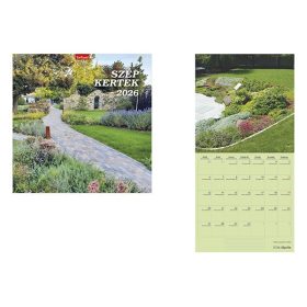   Falinaptár TOPTIMER T098 290x580mm álló Szép kertek 2026.