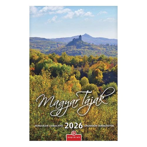 Falinaptár CSG 210x320mm álló Magyar tájak 2026.