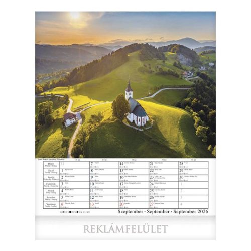 Falinaptár CSG 300x340mm álló Jó Reggelt! 2026.