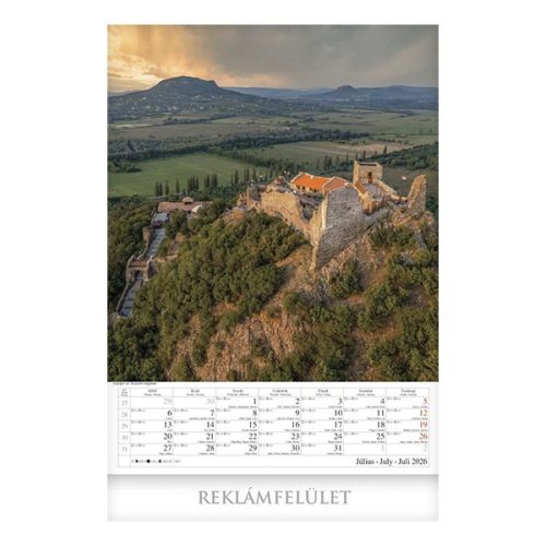 Falinaptár CSG 335x455mm álló Magyarország 2026.