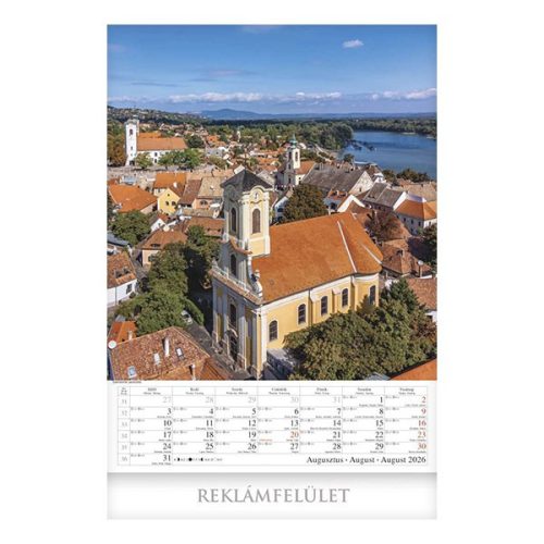 Falinaptár CSG 335x455mm álló Magyarország 2026.