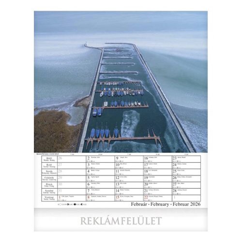 Falinaptár CSG 300x340mm álló Hazai tájakon 2026.