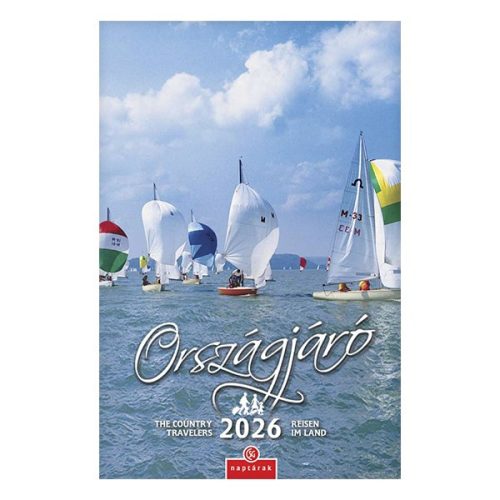 Falinaptár CSG 210x320mm álló Országjáró 2026.