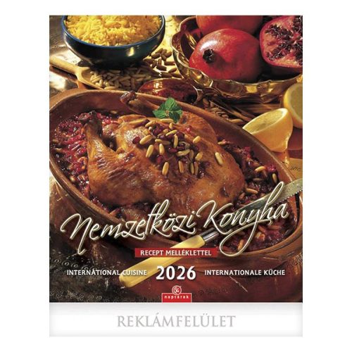 Falinaptár CSG 300x340mm álló Nemzetközi konyha 2026.