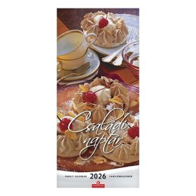 Falinaptár CSG 220x480mm álló Családi 2026.